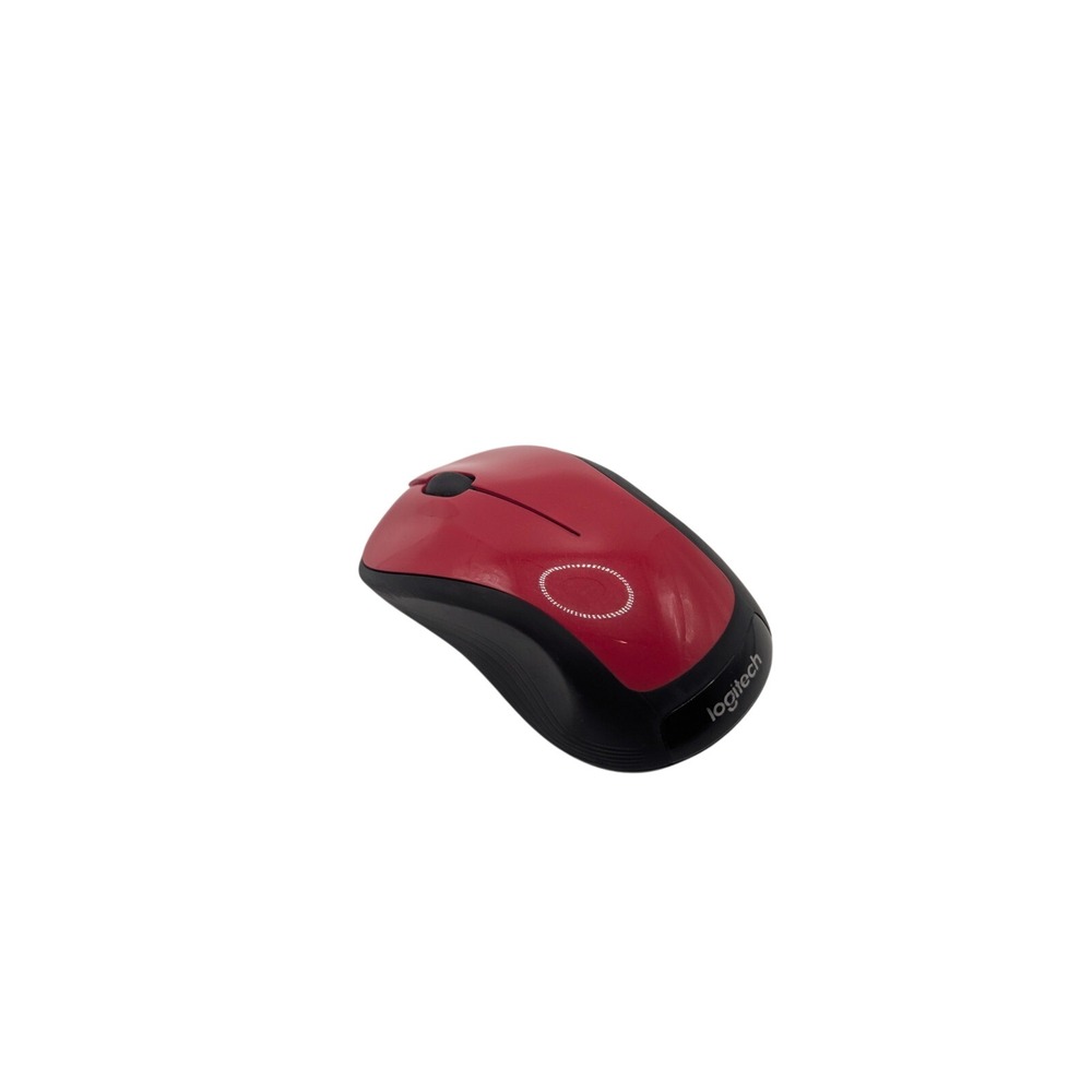 Logitech Wireless Mouse Red M310 Optical Full-Size USB Nano Receiver